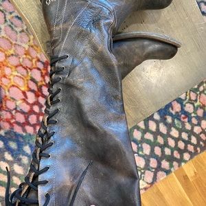 BEDSTU Tall lace up boots